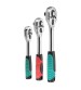 3Pcs 1/2inch 3/8inch 1/4inch Drive Heavy Duty Telescopic Shaft Ratchet Handle Socket Wrench Spanner
