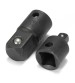 2pcs Air Impact Socket Adapter 3/8 to 1/4 and 1/4 to 3/8 Inch