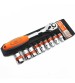 10pcs 1/2inch 8-22mm CR-V Metric Ratchet Wrench Socket Repair Tool Kit