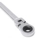 9-13mm Flexible Reversible Ratchet Wrench Ratcheting Socket Spanner Nut Tool