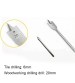 31 in1 Drill and Screwdriver Bit Set Industrial Spade Paddle Flat Wood Woodworking Boring Drill Bits