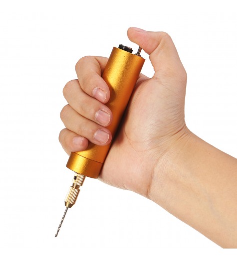 AC100-240V Mini Micro Electric Hand Drill Portable Handheld Drill Polishing Cutting Machine US Plug