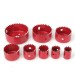8pcs 18-63mm Hole Saw Cutter Set with Hex Wrench Wood Alloy Iron Cutter