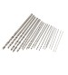 21pc Mini 0.3-1.6mm HSS Twist Micro Drill Bits with Aluminum Hand Drill