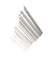 21pc Mini 0.3-1.6mm HSS Twist Micro Drill Bits with Aluminum Hand Drill