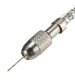 21pc Mini 0.3-1.6mm HSS Twist Micro Drill Bits with Aluminum Hand Drill
