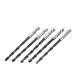 15pcs 3-5mm HSS Twist Drill Bit Set 1/4 Inch Hex Shank High Speed Steel Drill Bits