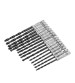 15pcs 3-5mm HSS Twist Drill Bit Set 1/4 Inch Hex Shank High Speed Steel Drill Bits