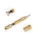 6pcs HSS Titanium Coated Step Drill With Center Punch Drill Set Hole Cutter Drilling Tool