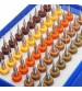 50pcs 0.25-0.45mm Tungsten Carbide Micro PCB Drill Bits Set for PCB Circuit Board