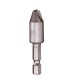 5pcs 1/4 Inch Hex Screw Extractor Set HSS Broken Damaged Bolt Remover Tool