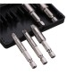 5pcs 1/4 Inch Hex Screw Extractor Set HSS Broken Damaged Bolt Remover Tool