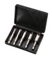 5pcs 1/4 Inch Hex Screw Extractor Set HSS Broken Damaged Bolt Remover Tool
