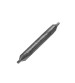 Drillpro 6pcs 1/1.5/2/2.5/3/5mm Nitride Center Drills 60 Degree HSS Countersink Drill
