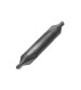 Drillpro 6pcs 1/1.5/2/2.5/3/5mm Nitride Center Drills 60 Degree HSS Countersink Drill