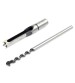 4pcs 1/4 to 1/2 Inch HSS Square Hole Saw Mortising Chisel Twist Auger Drill Bits