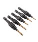 5pcs HSS 5/6/8/10/12 Countersink Chamfer Drill Bit Set Pilot Hole Woodworking Tool