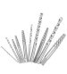 11pcs 2-7.5mm Broken Extractor Set Screw Puller Out Remover For Woodworking