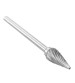 10pcs 3mm Shank Tungsten Steel Carbide Burr Set Single Line 6mm Head Rotary Drill Bit
