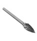 10pcs 3mm Shank Double Lines Tungsten Steel Carbide Burr Set 6mm Head Rotary Drill Bit