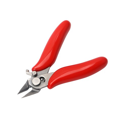 3.5inch Mini Diagonal Cutting Pliers Wire Cable Side Flush Cutter Plier with Lock Hand Tools