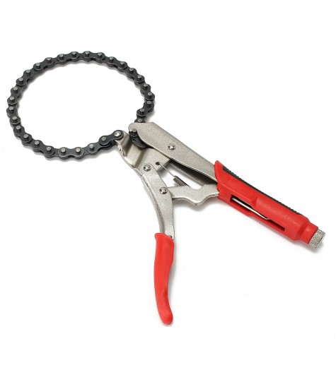 9inch Adjustable Steel Locking Chain Clamp Plier Vise Wrench Tool For Oil Filter