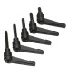 Zinc Alloy M6 12-40mm Male Thread Adjustable Clamp Handle Tool -5 Sizes
