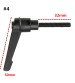 Zinc Alloy M5 16-32mm Male Thread Adjustable Clamp Handle Tool