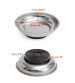 Magnetic Stainless Steel Parts Bowl For Auto Repair Tool Screw Metal Tray Dish