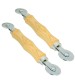 2pcs Wood Handle Corner Seam Crimp Tool