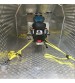 2Pcs 1 inch 10Ft Ratchet Tie Down With S Hook Cargo Hauling Truck Strap Tensioner