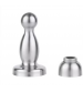 Stainless Steel Satin Finish Magnetic Doorstop With Catch , Door Holder